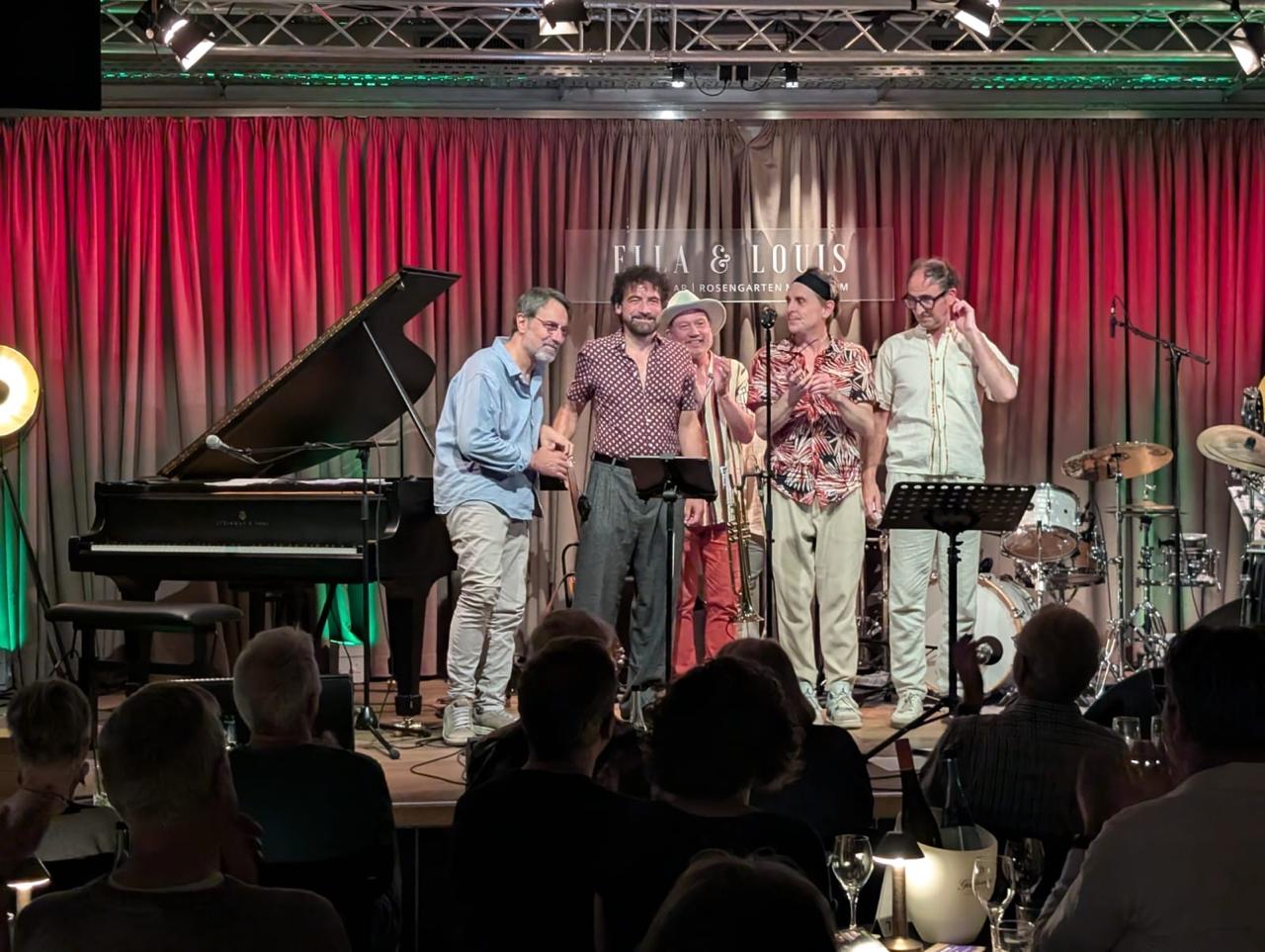 Photo — Jambo Trio European Tour — 04 — Mannheim — Ella & Louis — IMG 20260505 WA0030