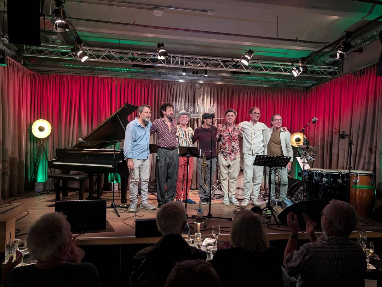 Photo — Jambo Trio European Tour — 04 — Mannheim — Ella & Louis — IMG 20260505 WA0032