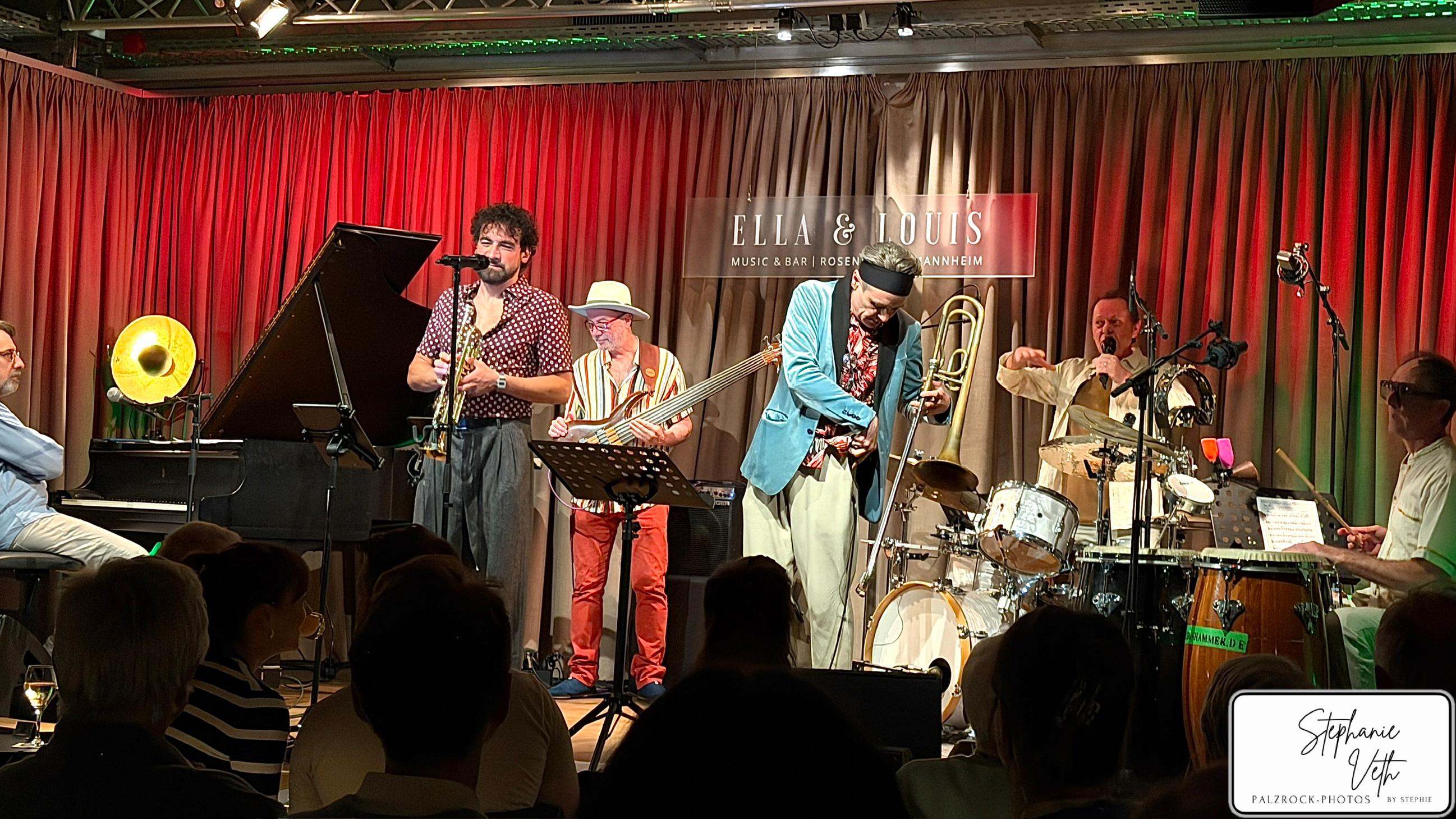 Photo — Jambo Trio European Tour — 04 — Mannheim — Ella & Louis — IMG 20260505 WA0042